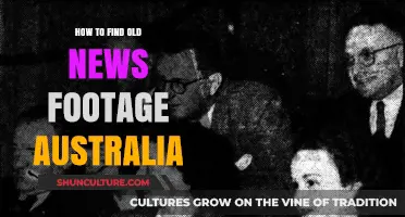 Unearthing Australia's Past: Old News Footage