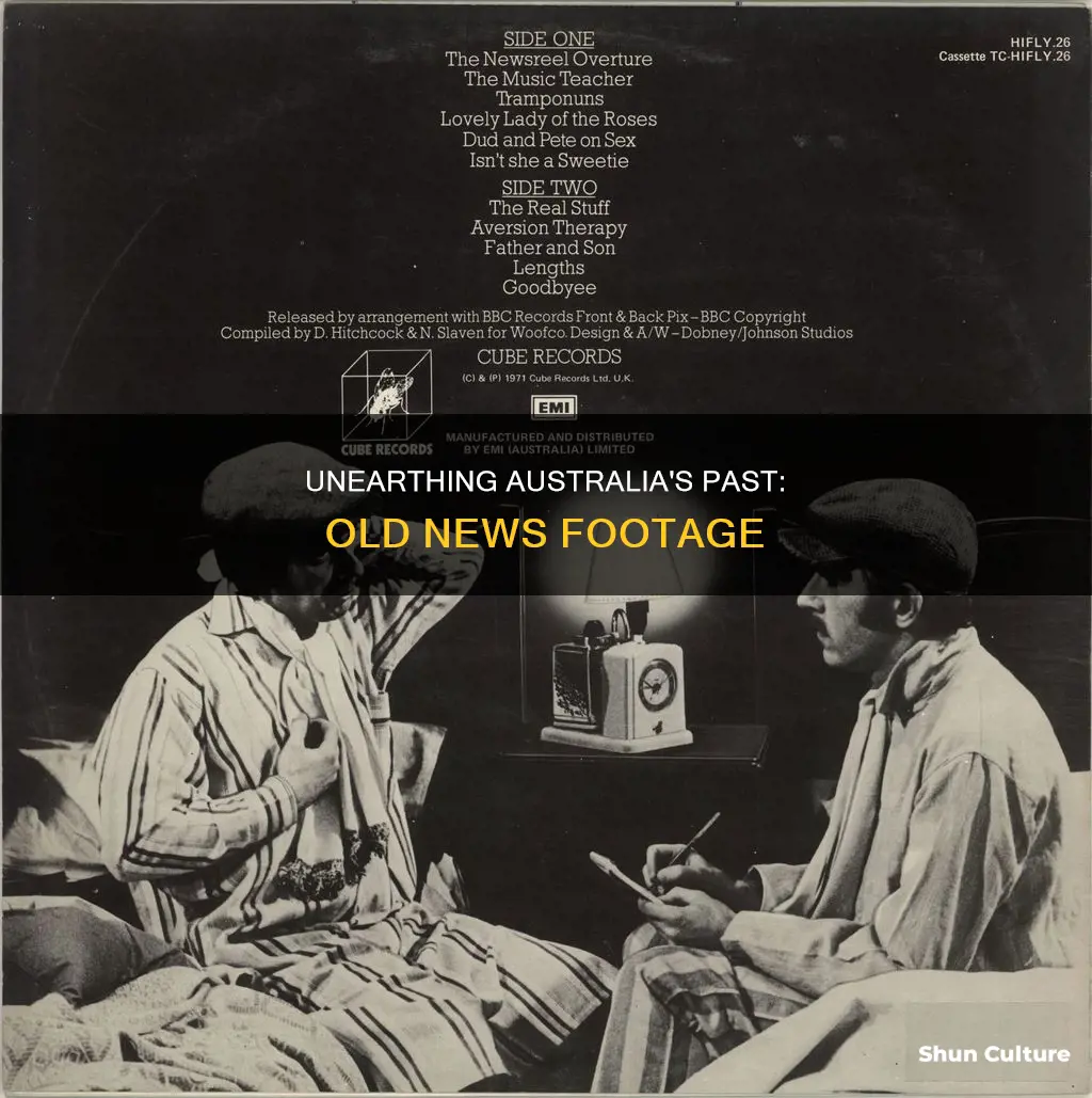 how to find old news footage australia