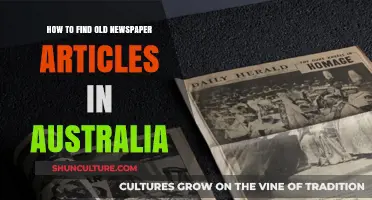 Unearthing Australia's Old Newspaper Articles