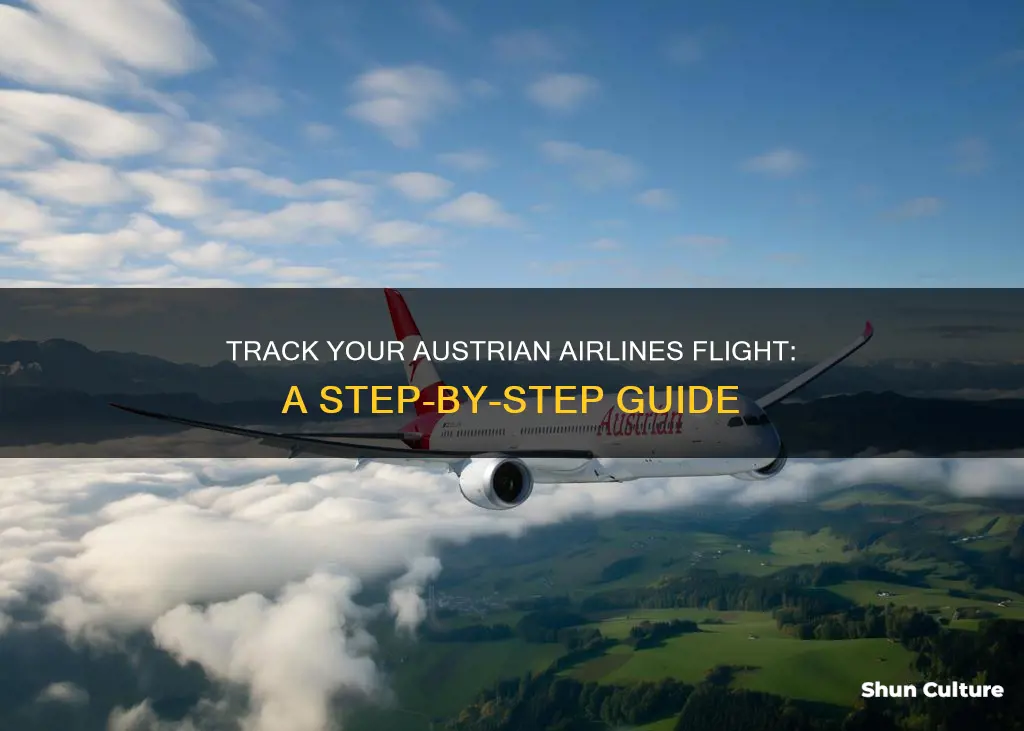 how to find out flight number austrian airlines