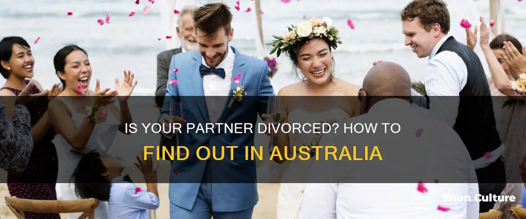 how to find out if someone is divorced australia