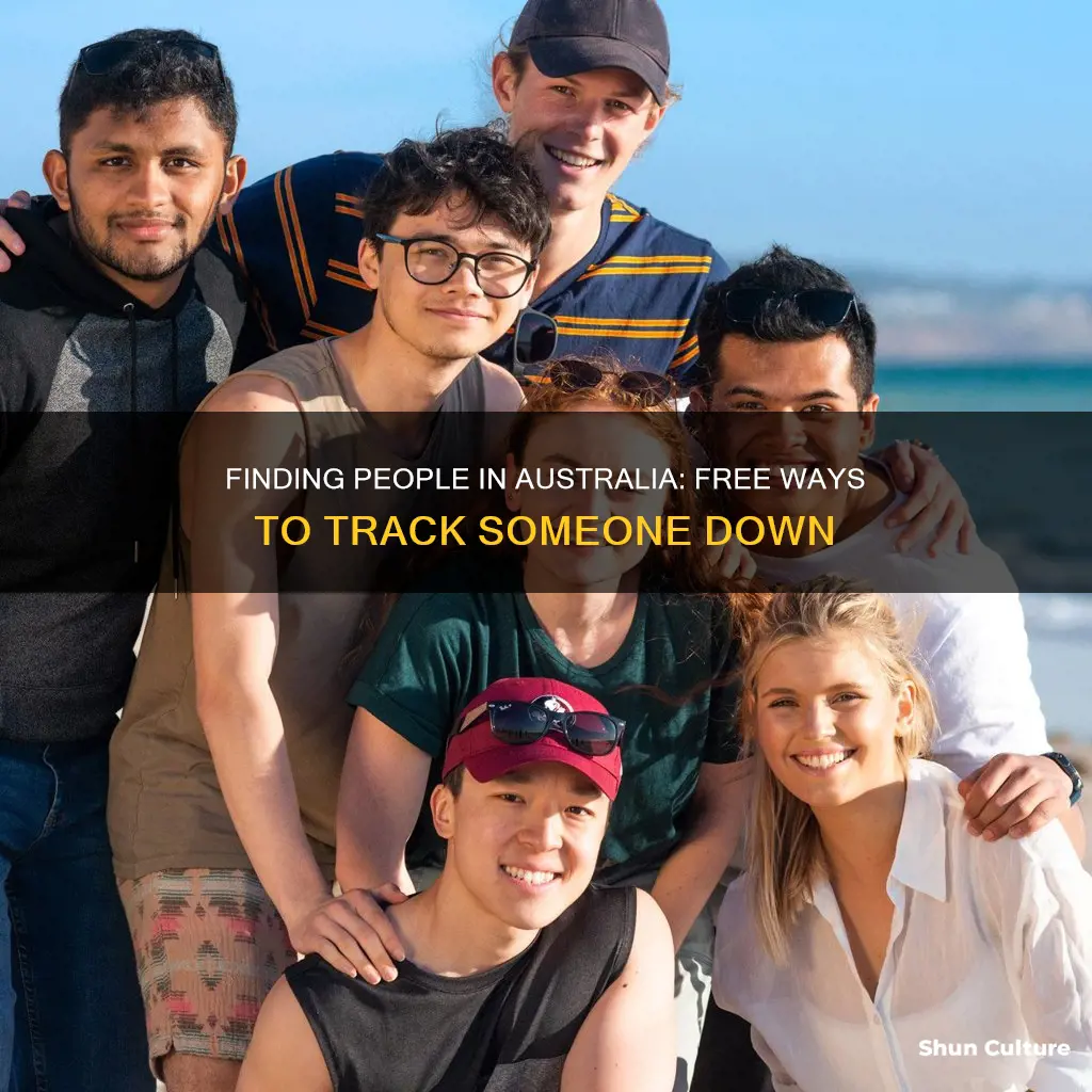 how to find out information about someone for free australia