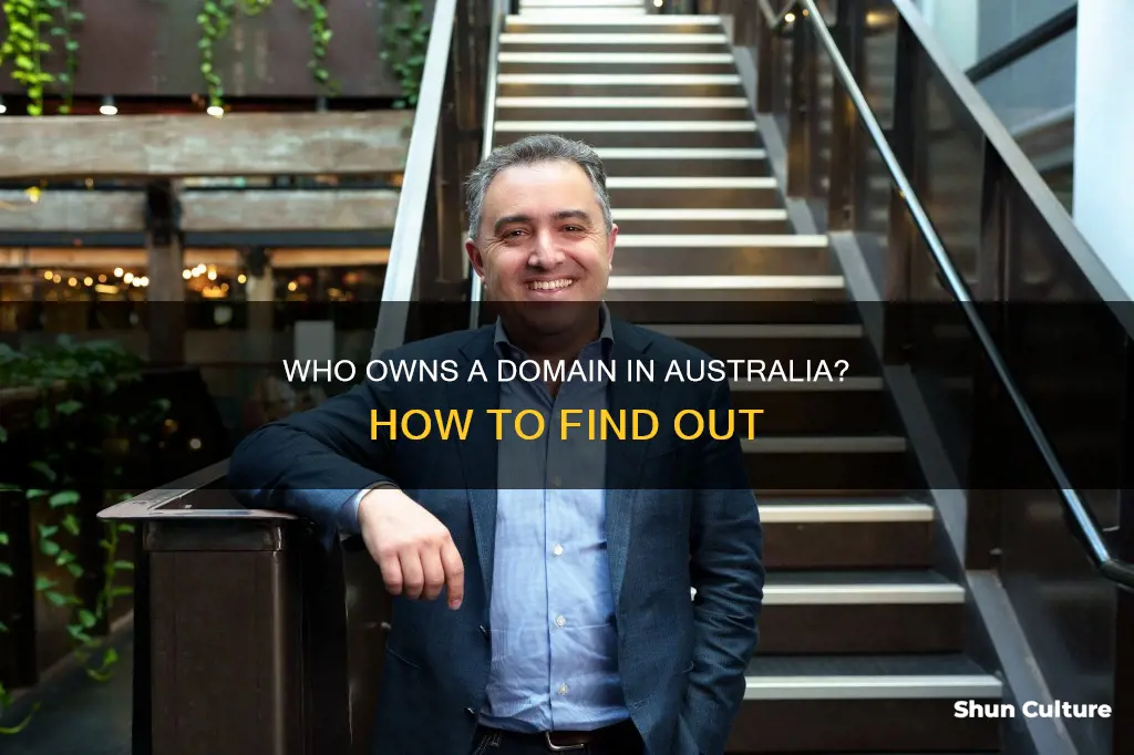 how to find out who owns a domain name australia