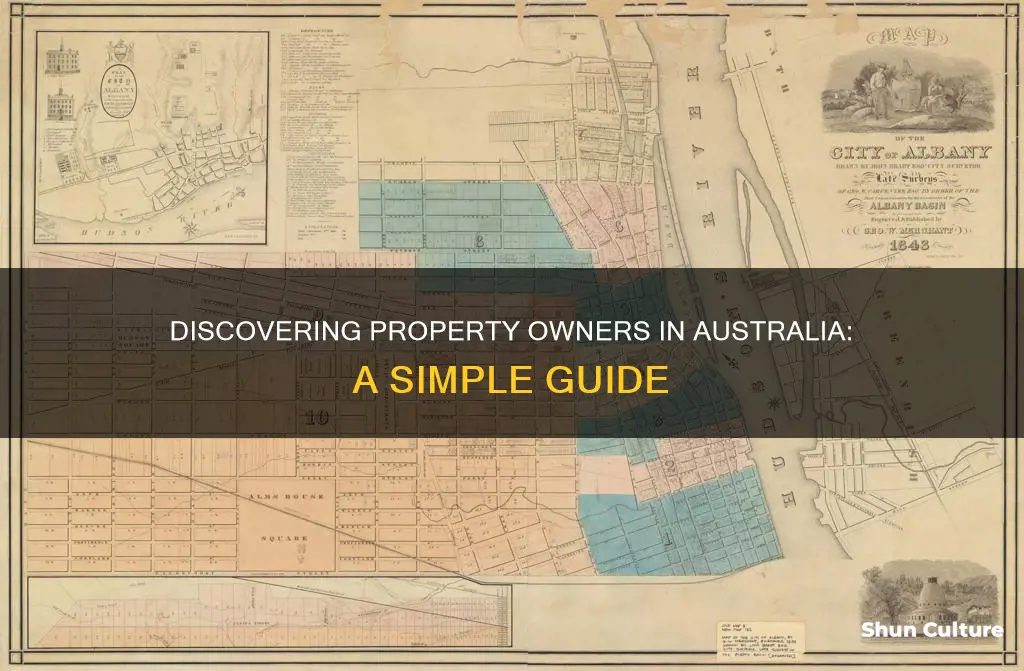 how to find out who owns a property australia