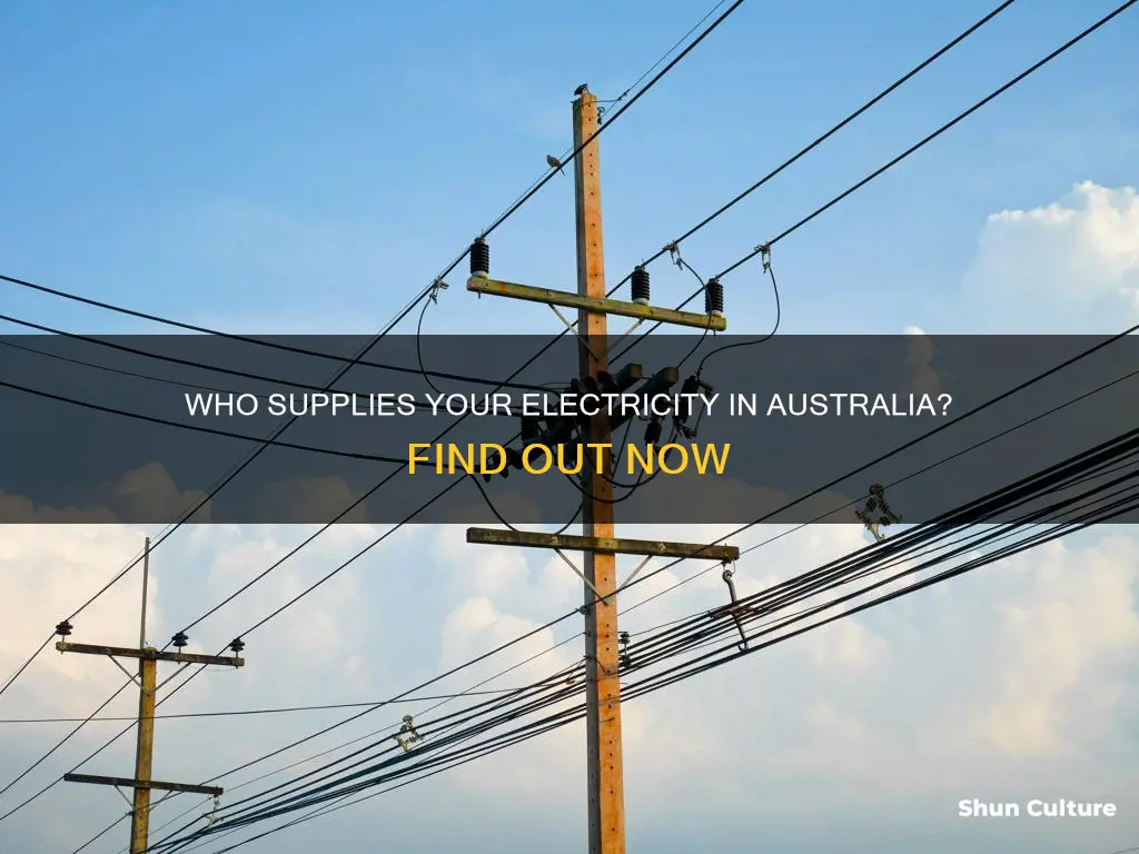 how to find out who your electricity supplier is australia