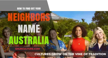 Finding Neighbours' Names: An Australian Guide