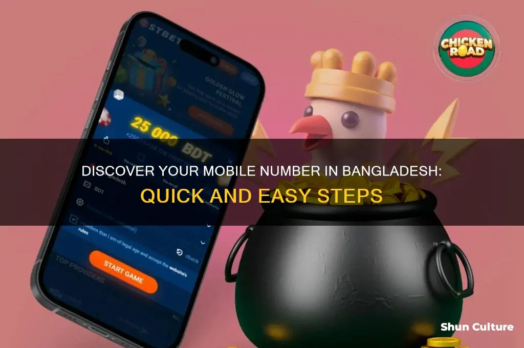 how to find own mobile number in bangladesh