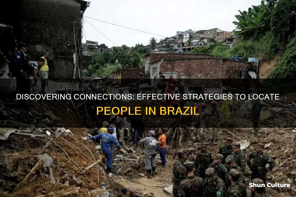 how to find people in brazil