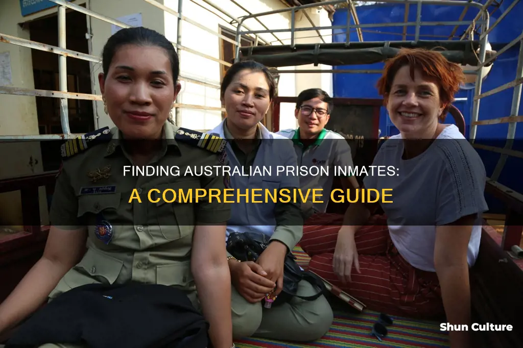 how to find prison inmates in australia