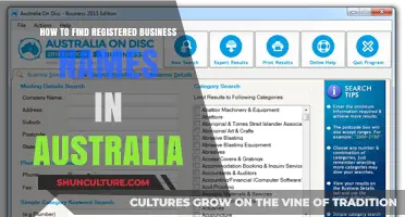 Finding Registered Business Names in Australia: A Comprehensive Guide
