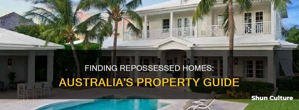 how to find repossessed homes for sale australia