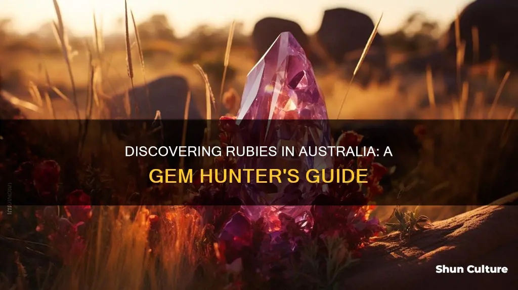 how to find rubies in australia