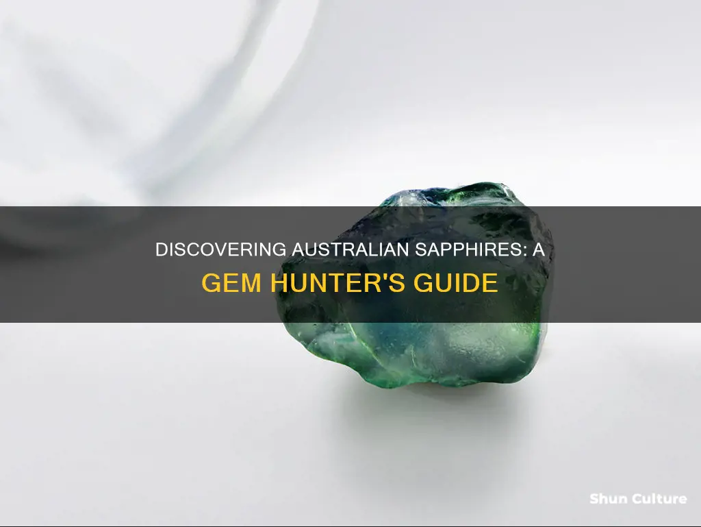 how to find sapphires in australia
