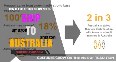Finding Amazon Sellers Shipping to Australia