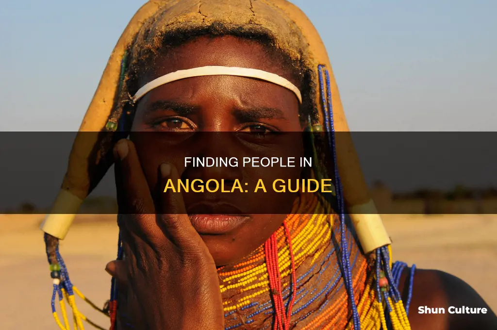 how to find someone in angola