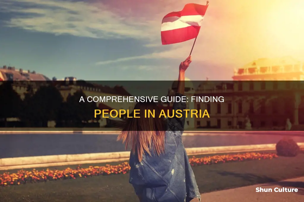 how to find someone in austria