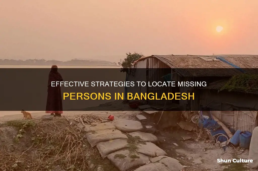 how to find someone in bangladesh