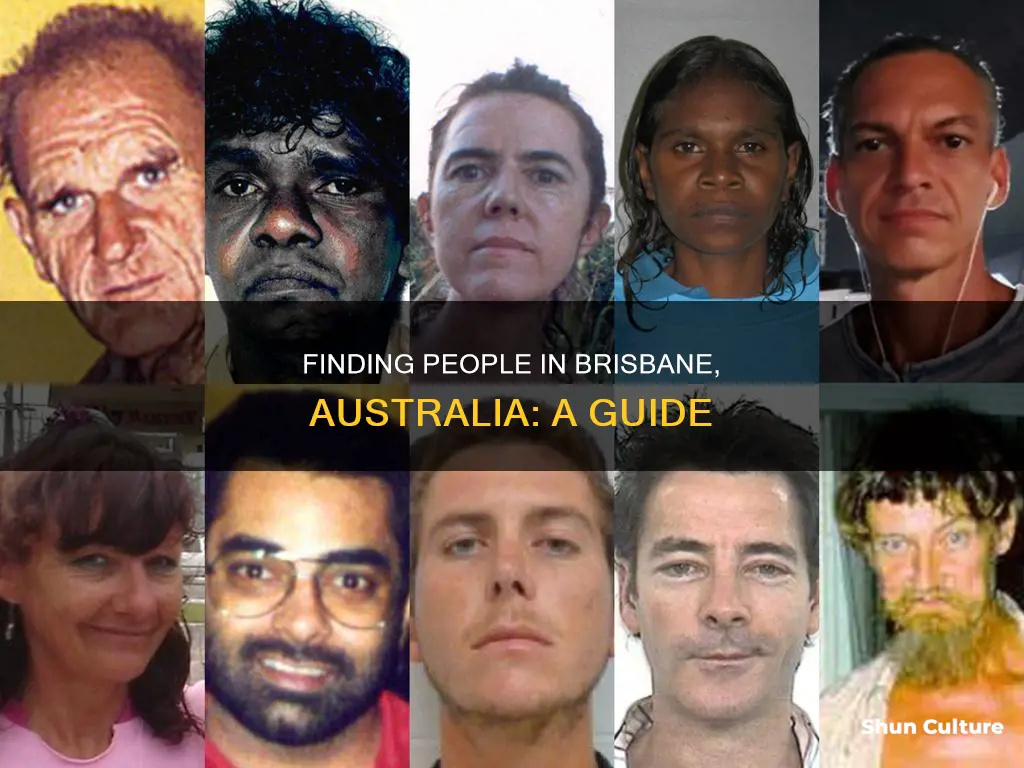 how to find someone in brisbane australia