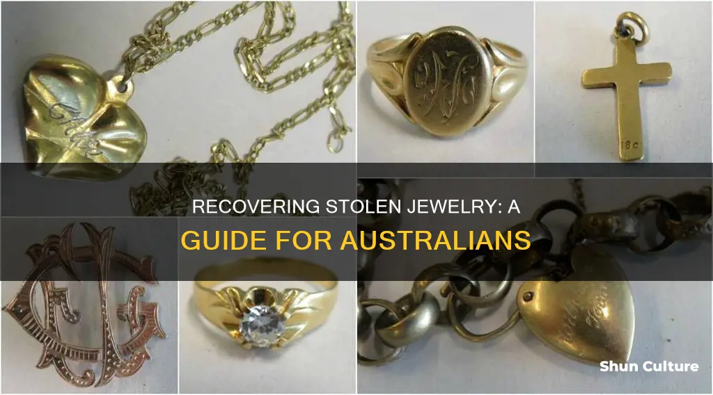 how to find stolen jewelry australia