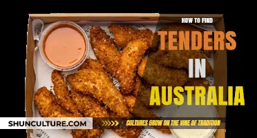 Finding Tenders in Australia: A Comprehensive Guide