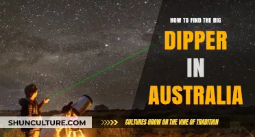Finding the Big Dipper in Australia: A Guide