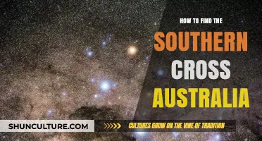 Finding the Southern Cross in Australia's Night Sky