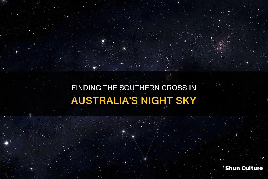 how to find the southern cross australia