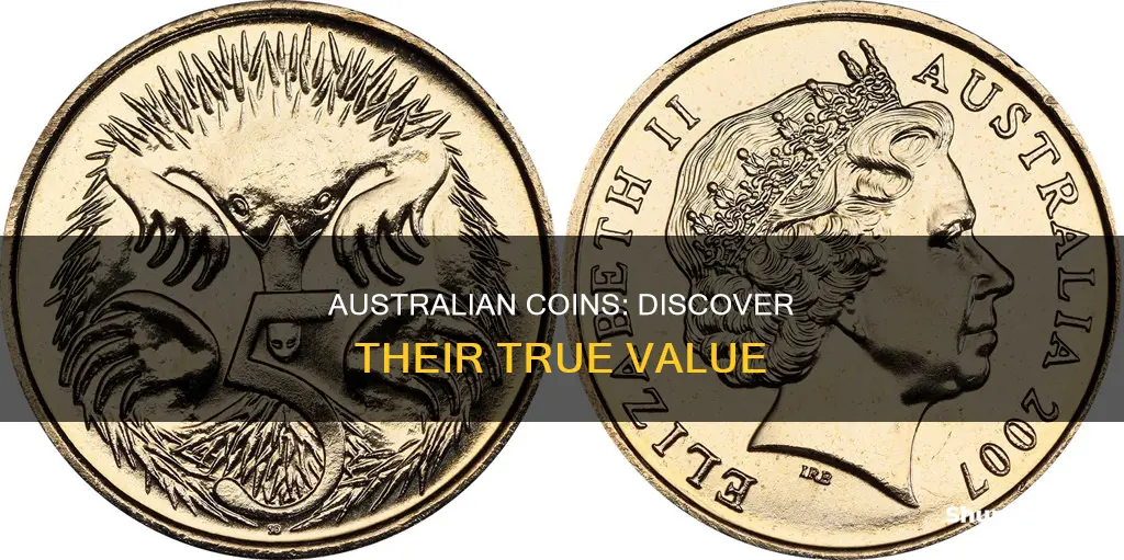 how to find the value of australian coins