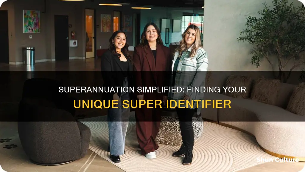 how to find unique superannuation identifier australian super