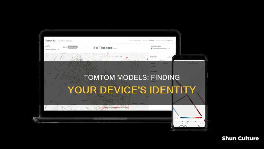 how to find which model tom tom I have australia