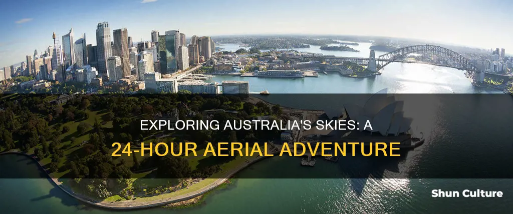 how to fly around australia in 24 hours