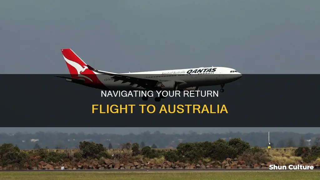 how to fly back to australia