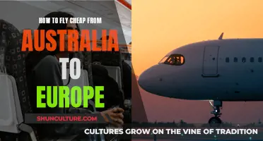 Fly Cheap: Australia to Europe