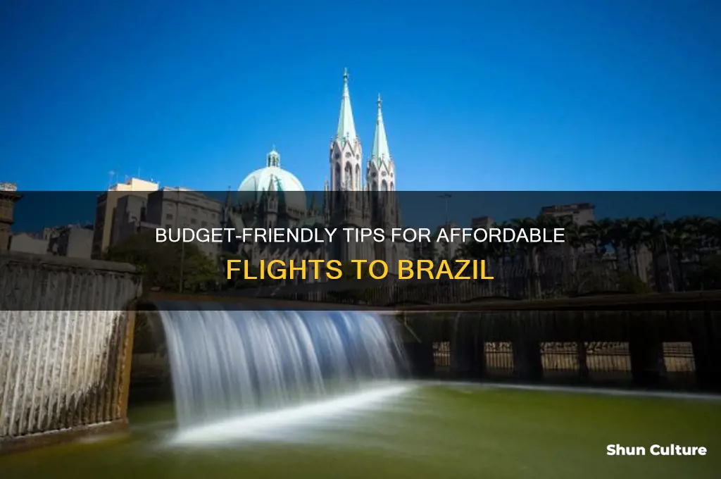 how to fly cheap to brazil