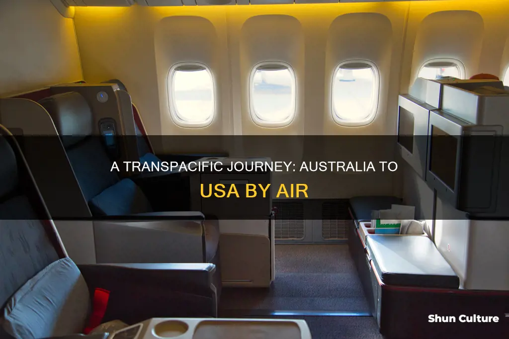 how to fly from australia to usa