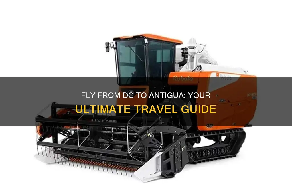 how to fly from dc to antigua