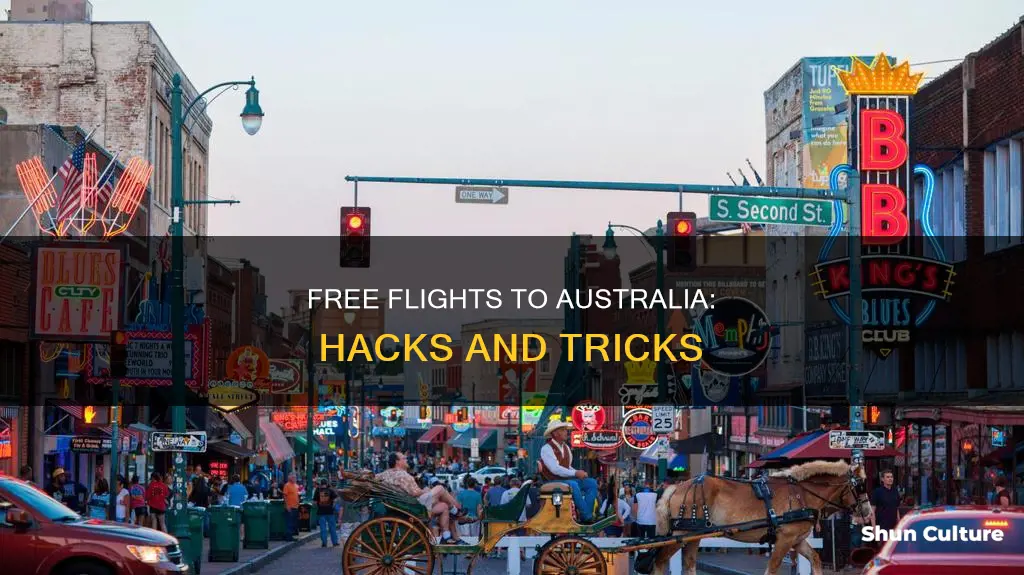 how to fly to australia for free