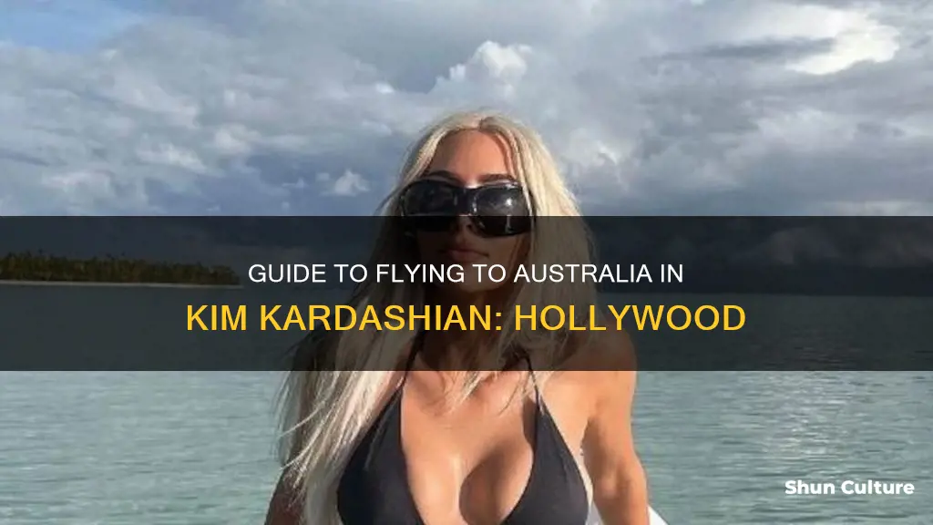 how to fly to australia in kim kardashian game