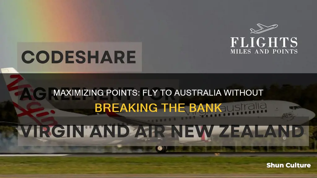 how to fly to australia on points