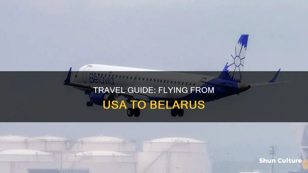 how to fly to belarus from usa