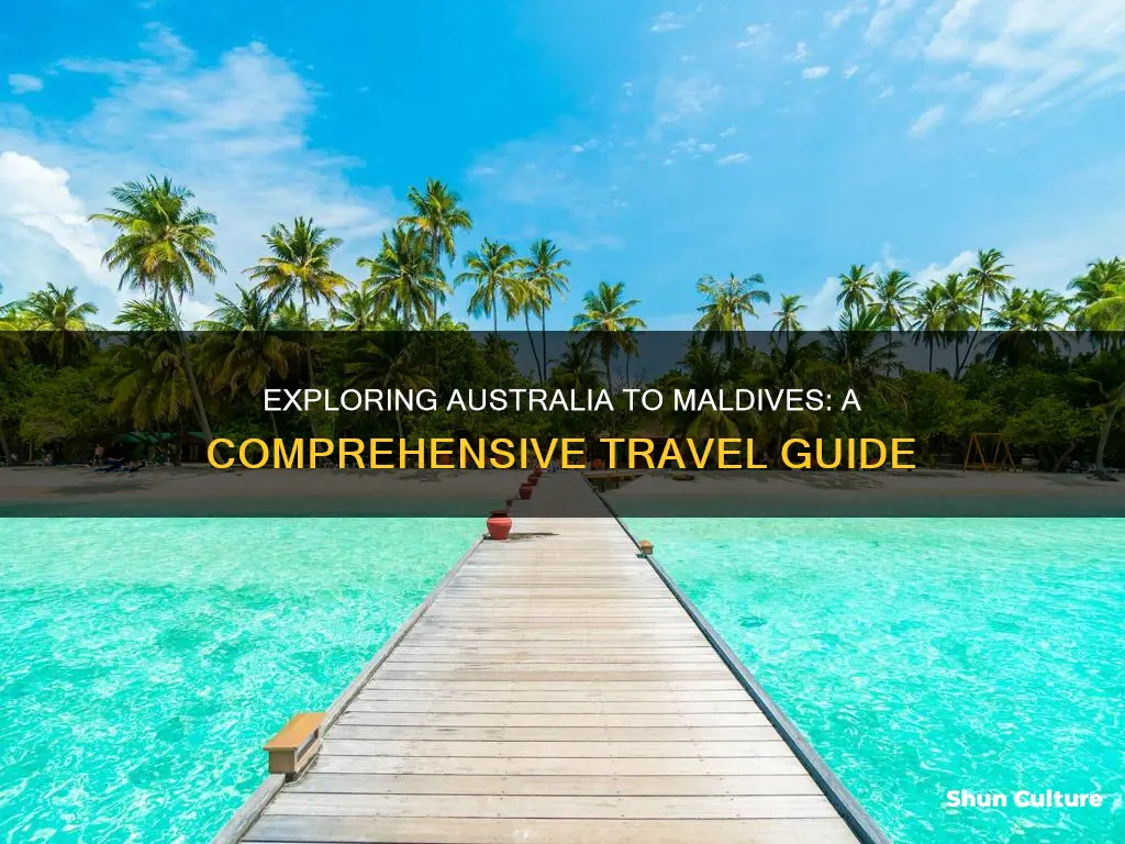 how to fly to maldives from australia