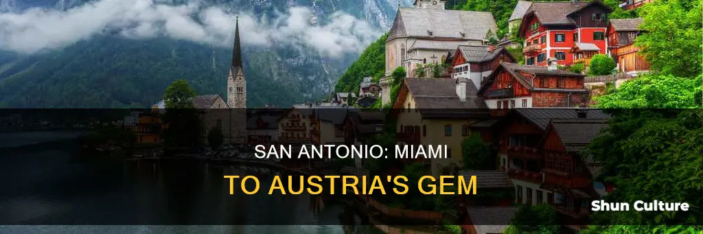 how to fly to san anton austria from miami