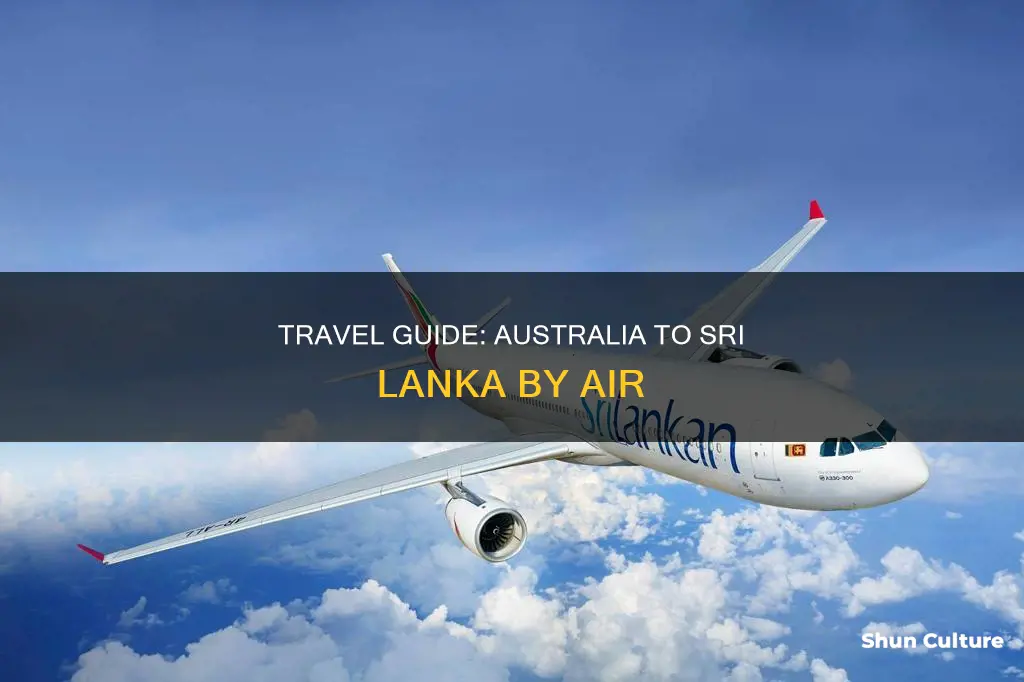 how to fly to sri lanka from australia