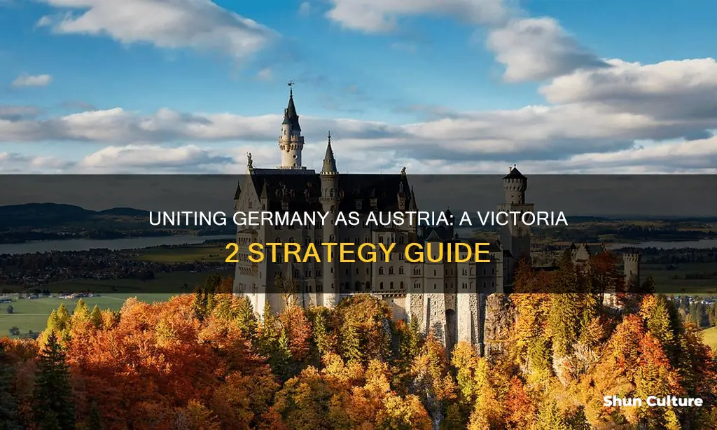 how to form germany as austria victoria 2