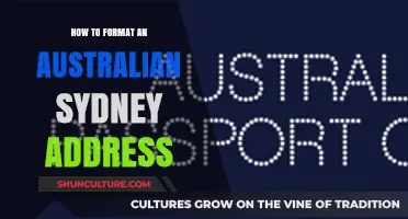 Mastering Australian Address Formatting: A Sydney Postal Guide