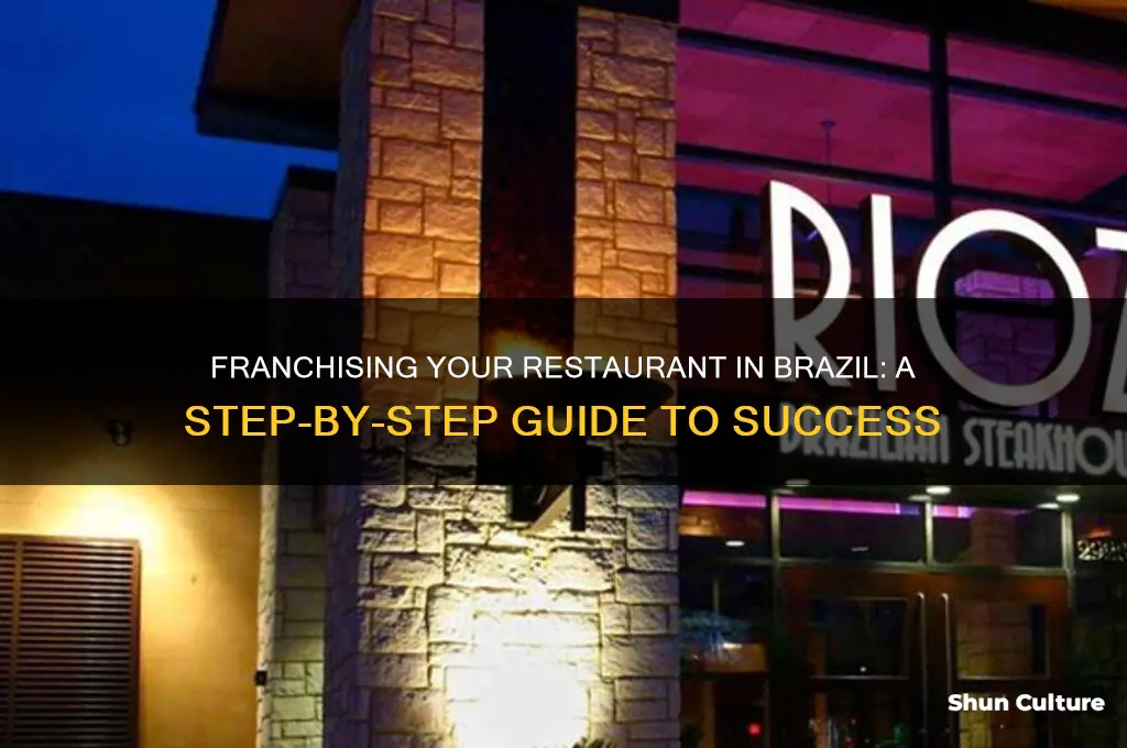 how to franchise your restaurant in brazil