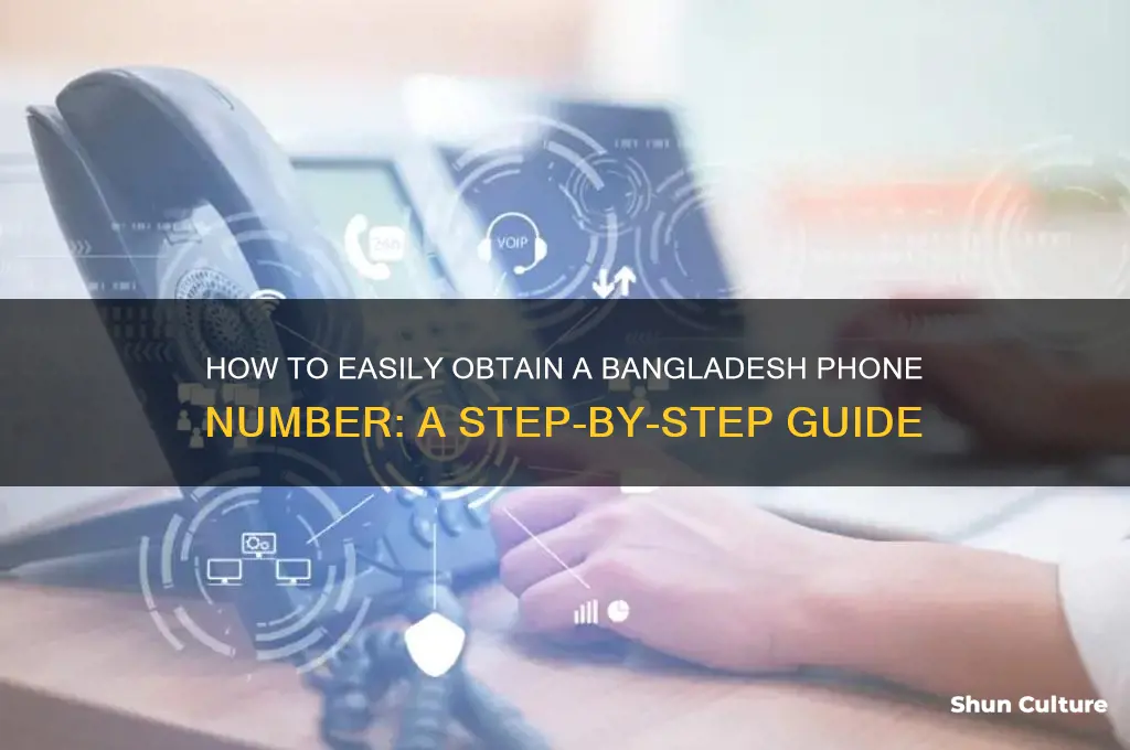 how to get a bangladesh phone number