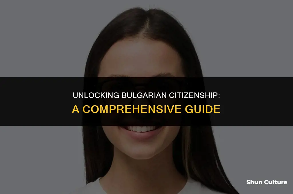 how to get a bulgarian citizenship