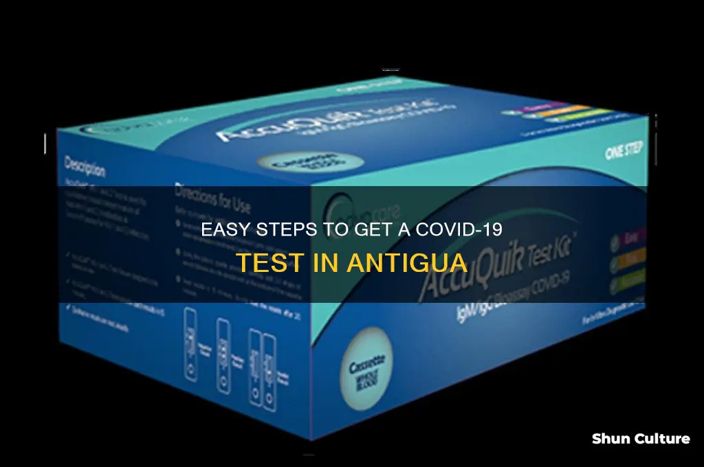 how to get a covid test in antigua