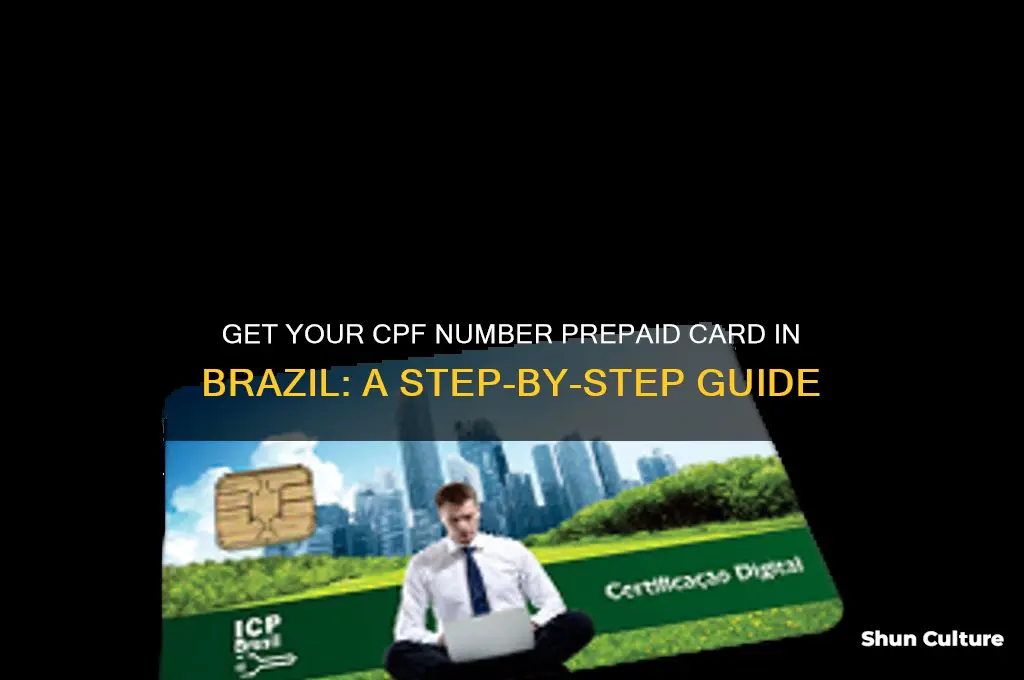 how to get a cpf number prepaid card brazil
